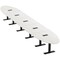 Skutchi Designs 22ft Oval Conference Table With Power | Harmony Series | 20 Person Meeting Room Table HAR-OVL-48X264-T.BK-WA7976-EBLK - alternate 1