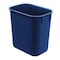 Acrimet Wastebasket, Deskside Bin, 3.25 Gallon/13 Quart/ 12 Liter (Plastic) (Blue Color), 4PK 576.4 - alternate 6