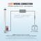 Vevor Linear Actuator 12V 12 Inch High Load 330lbs/1500N 0.19 in/s IP54 Protection OK648-1500N - alternate 4