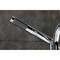 Kingston Brass 7" Center Deck-Mount Clawfoot Tub Faucet with Hand Shower, Polished Chrome AE8101CG - alternate 3