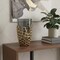 Homeroots 11" Black And Gold Glass And Aluminum Geo Circles Table Vase 574251 - alternate 3