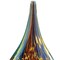 Homeroots 13" Blue and Yellow Murano Glass Modern Abstract Tabletop Sculpture 376083 - alternate 4