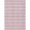 Homeroots 5' X 8' Pink Ivory And Gray Geometric Washable Indoor Outdoor Area Rug 599647 - alternate 4