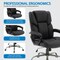Office Star Products Executive Seating Chair, Flack Faux Leather FL14571-u6 - alternate 6