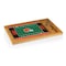 Picnic Time Family Of Brands NFL Cleveland Browns - Football Field - Icon Glass Top Cutting Board & Knife Set 910-00-505-084-2 - alternate 2