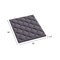 Homeroots 2in Dark Gray Cotton Full Double Mattress Topper 711936 - alternate 4