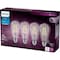 Signify Vintage 75W Equivalent Daylight ST19 Medium LED Decorative Light Bulb, 4PK 566430 - alternate 3