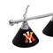 Holland Bar Stool Co Virginia Military Institute 3 Shade Billiard Light, Chrome Fixture BL3CHVAMilI - alternate 5