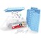 Emporio Kitchen Round Ice Cube Tray Set Pack of 2, BPA-Free, 33 Ice Balls per Tray, Lid & Tongs, Blue EMPICET67.6 - alternate 1