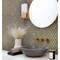 Apollo Tile Gold 10.8 in x 11.4 in Glass Glossy Floor and Wall Mosaic Tile 8.55 sqft/case, 10PK APLADI8803A - alternate 7