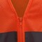 Radians Hi-Vis Econ TpR/Cl2 Mesh Safety Vst/Zip-Org-4X SV2ZOM4X - alternate 3