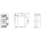 Siemens Circuit breaker size S2 for motor protection CLASS 10 with overload relay 3RV2131-4BA10 - alternate 3