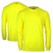 Dome75 Long Sleeve Shirt, Enhanced Visibility, Polyester, HiVis Yellow, SM DSL1401 - alternate 1