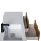 Cutler Razza Collection 42 in Wall Mount Modern Bathroom Vanity - Natural FV-RAZ-NATURA42 - alternate 7