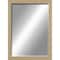 Homeroots 39" Silver Solid Wood Framed Accent Mirror 632794 - alternate 1