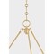 Hudson Valley Lighting Howard 6 Light Chandelier in Aged Brass by Mark D. Sikes MDS1800-AGB - alternate 2