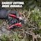 Milwaukee Tool Pruning Shears, 3/4 in Cut Cap, High Carbon Steel 3/4 in L Blade, Aluminum Handle, Dipped Grip 48-22-9363 - alternate 9