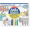 Melissa & Doug Jumbo Multi-Theme Coloring Pad, 11 x 14, Blue, PK6 4226 - alternate 1