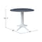 Whitewood Industries Extension Dining Tables, 45 in L, 38 in H, Parawood K05-42DPT-27B-6B - alternate 5