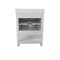 Flash Furniture Vega 24in. Vanity w/Sink, Soft Close Doors & Open Shelf, Carrara Marble, Gold Hardware, White/White FS-VEGA24-WH-HDGLD-GG - alternate 5