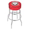 Holland Bar Stool Co 25" Georgia "Bulldog" Cushion Seat, 2-Ring Chrome Swivel Bar Stool L7C125GA-Dog - alternate 1