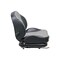 Uni Pro 439 Mechanical Suspension Seat, Black/Silver Vinyl 8741 - alternate 7