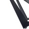 Homeroots 79" Natural and Black Wood and Metal Trestle Base Dining Table 555164 - alternate 4