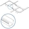 Eaton Tripp Lite Series Toolless Straight Channel Section for Fiber Routing System, 120 x 120 x 1830 mm SRFC5STR72 - alternate 8