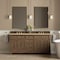 James Martin Vanities Brookfield 72" Double Vanity, Pecan, w/ 3 CM Tajnar Eclos Top w/FreePower Wireless Charger 547-V72-PCN-FTJR - alternate 6