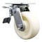 Service Caster 5 Inch Nylon Swivel Caster with Roller Bearing and Total Lock Brake SCC SCC-TTL30S520-NYR - alternate 1