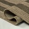 Jonathan Y Frenzy Smart Jute Minimalist Boho Inset Border Natural/Brown 2 ft. x 8 ft. Indoor/Outdoor Runner Rug FXV204B-28 - alternate 5