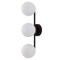 Jonathan Y Nash 23 in. 3-Light Mid-Century Modern Metal and Frosted Glass Globe LED Vanity Light, Oil Rubbed Bro JYL9568B - alternate 7