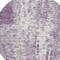 Homeroots 8' Lavender And Ivory Round Abstract Washable Indoor Outdoor Area Rug 612955 - alternate 4