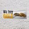 Signmission We Buy Gold, 36 Inch x 96 Inch, Vinyl Banner B-96-30925 - alternate 4