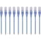 Monoprice Slim Cat6A Cable, PK10, 7 ft.Blue 15162 - alternate 1