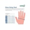Gloveworks By Ammex Disposable Gloves Nitrile Small Black Powder Free Polymer Coated GPNB42100 - alternate 6
