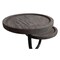 Homeroots 19" Natural and Black Solid Wood and Iron Round Double Tray Top End Table 571199 - alternate 7