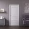 Sartodoors Sliding Pocket Door 36x96 inches White Solid Core Modern Interior ROYAL9833PD-EMAL-3696 - alternate 1