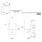 Gatco Modern Farmhouse Single Sconce, Satin Nickel 1701 - alternate 3