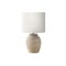Monarch Specialties Lighting, 17"h, Table Lamp, Beige Resin, Ivory / Cream Shade, Contemporary I 9865 - alternate 1