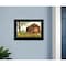 Homeroots Flag Barn 2 Black Framed Print Wall Art 406330 - alternate 3