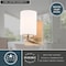 Vaxcel Park Ridge 1-Light Vanity Light Sconce, Champagne Gold, Frosted White Glass, 4.75-In. Wide W0570 - alternate 6