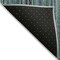 Homeroots 8' X 10' Teal Blue Aqua And Gray Striped Washable Indoor Outdoor Area Rug 616391 - alternate 5