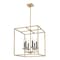 Z-Lite Gaultier  Modern Gold 6 Light Chandelier 6100-21MGLD - alternate 5