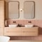 Apollo Tile Arte 1.97 in. x 7.87 in. Matte Pink Ceramic Subway Deco Wall and Floor Tile 4.54 sqft/case, 42PK RID88PNKDECM - alternate 6