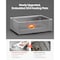 Vevor 1500W Commercial Food Warmer, Stainless Steel Bain Marie with Four 1/3 Size Pans SKT1/1*1 - alternate 6