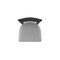 Holland Bar Stool Co 30" Stationary Bar Stool, Black Wrinkle, Canter Grey Seat 40030BW007 - alternate 4
