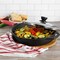 Megachef 12 Inch Pre-Seasoned Cast Iron Skillet with Tempered Glass Lid MCCI-7756CI - alternate 7