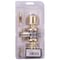 Prosource Passage Knob, Metal, Polished Brass, 2-3/8 to 2-3/4 in Backset, 1-3/8 to 1-3/4 in Thick Door TS730V-PS - alternate 3