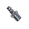 Primefit 1/4in Hi Flow V-Series Air Quick Connect Plug x 3/8in Male NPT Threads, 25PK HP1438MS-B25-P - alternate 3